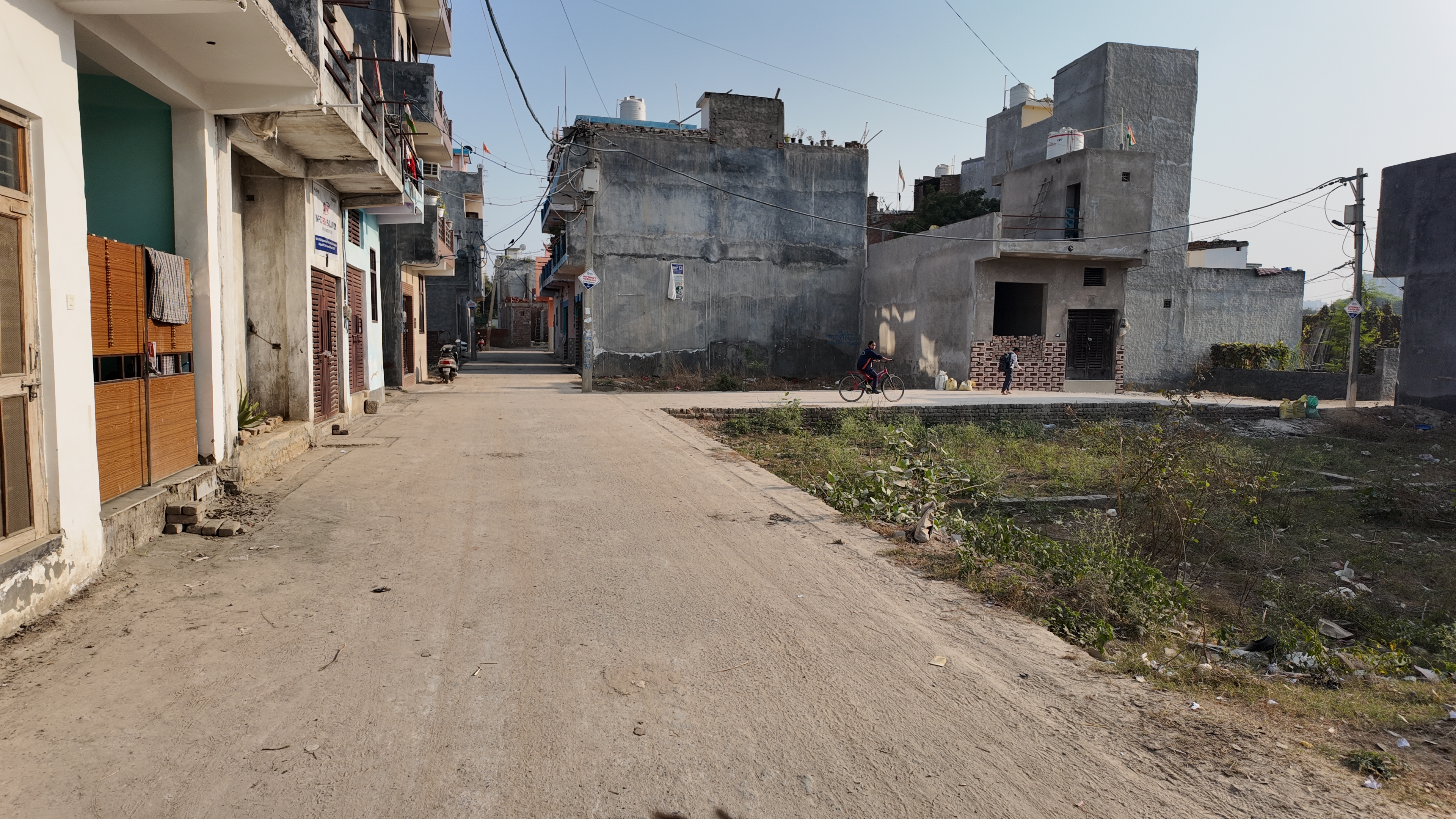 Wintry Mountain Landscape