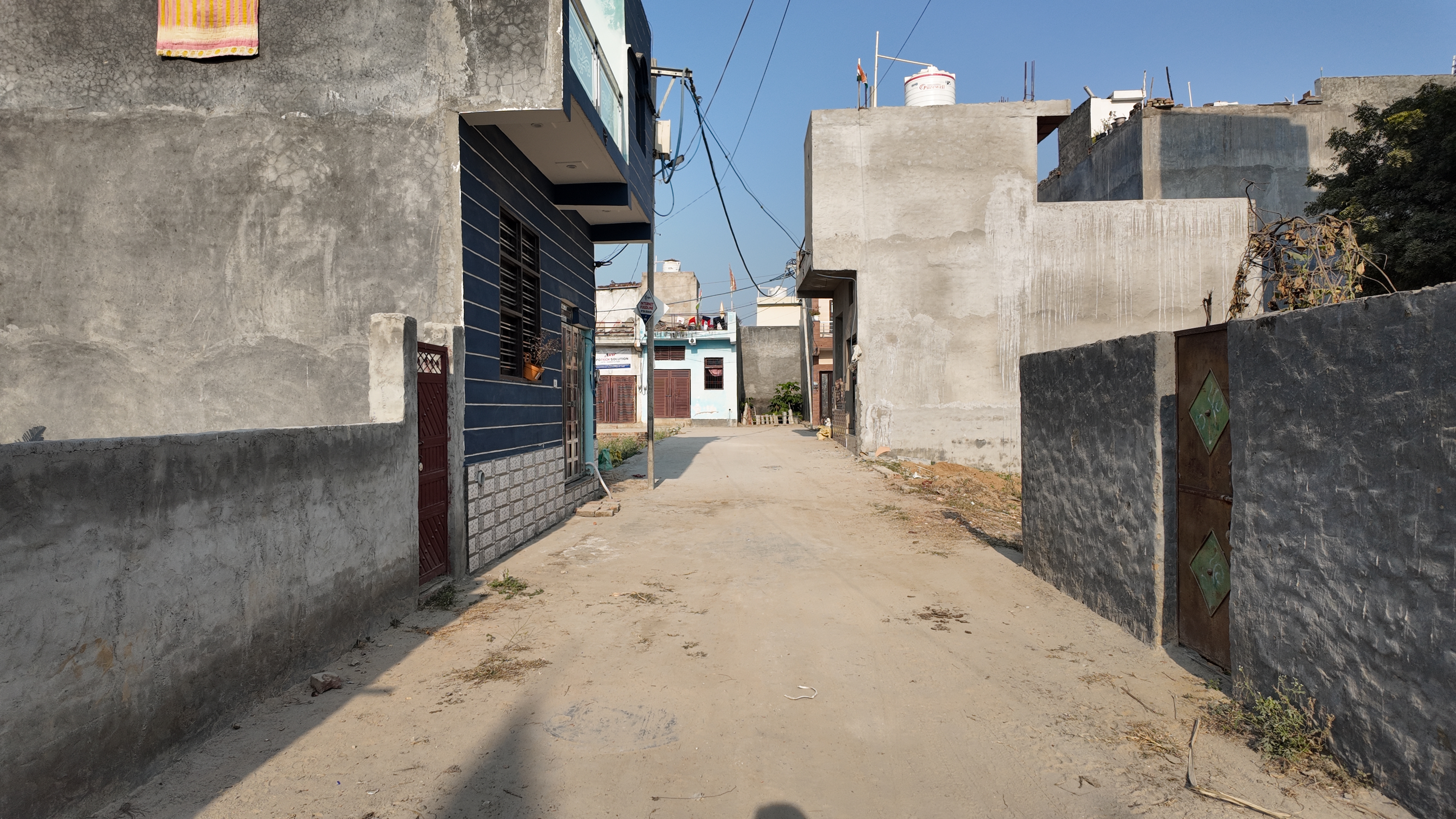 Wintry Mountain Landscape