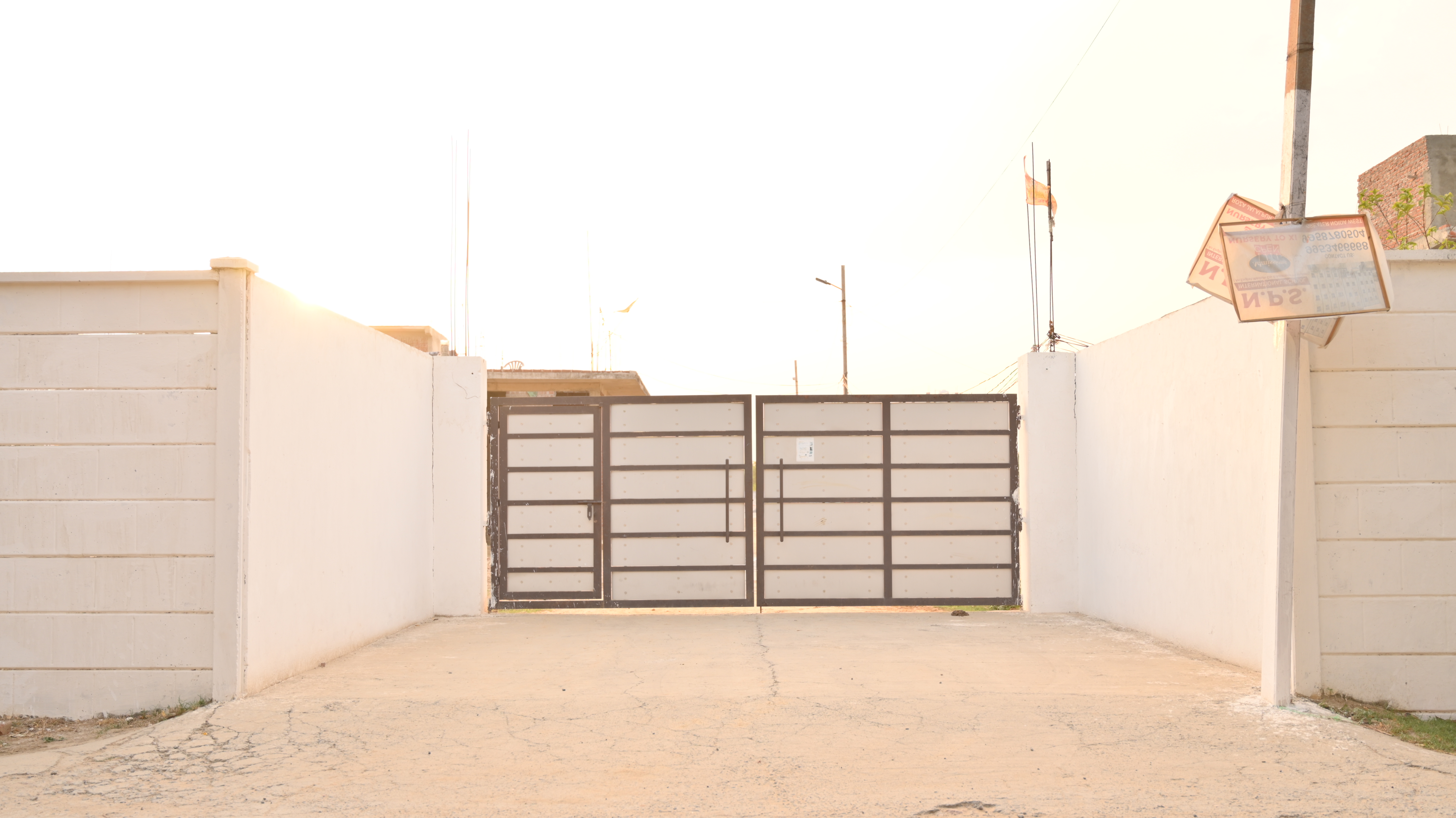 Wintry Mountain Landscape