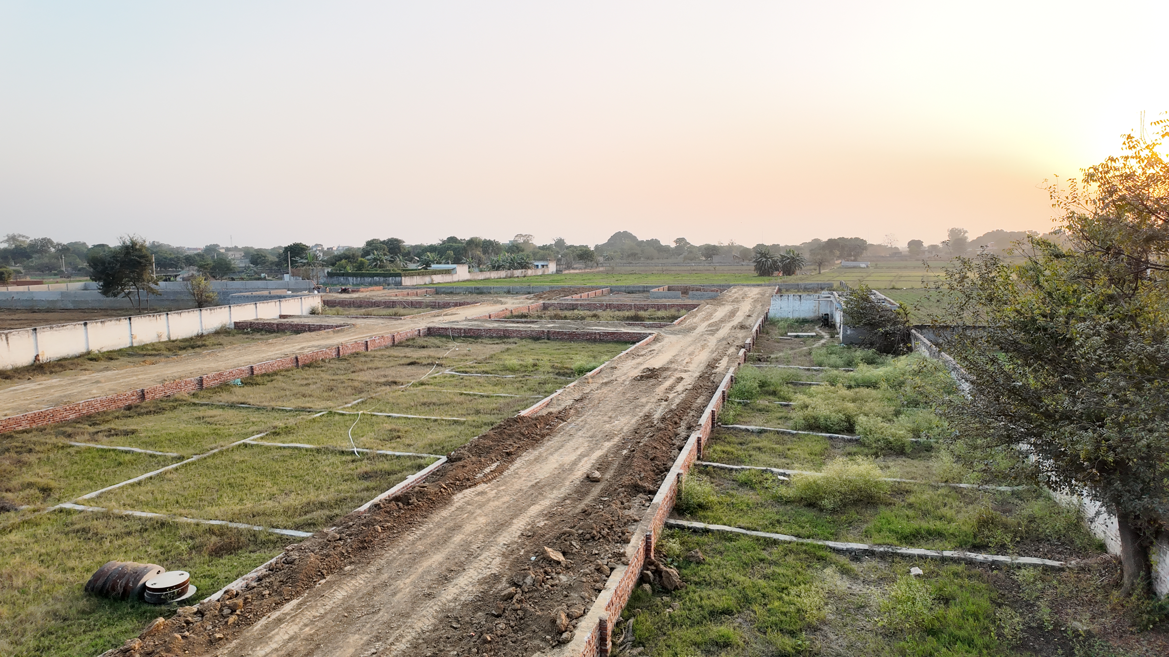 Wintry Mountain Landscape